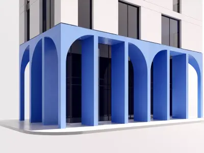 apartment Low-poly 3D model