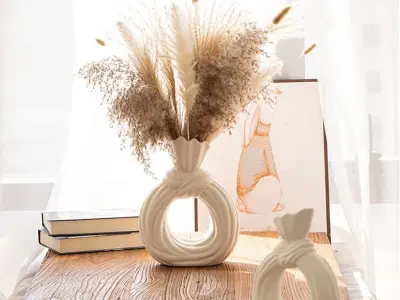 CHELITY MODERN DECORATIVE VASE 3D model