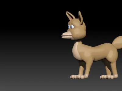 Dog 3d model 3D model