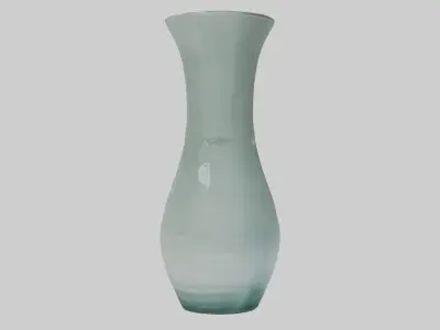 Glass vase Low-poly 3D model purchase