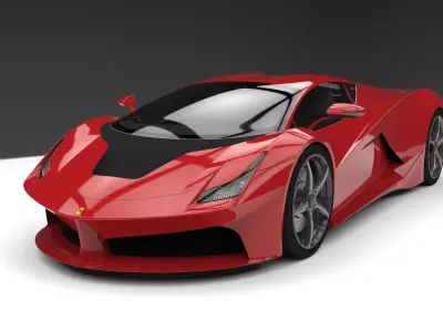 Ferrari supercar 3D model