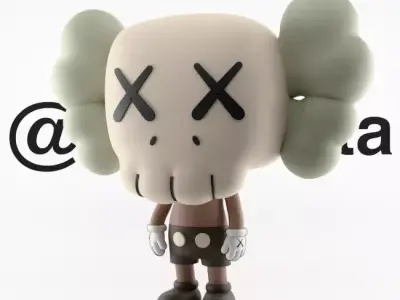 Kaws Companion Funko Pop for Print 3D print model