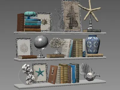 Decor set 16 3D model