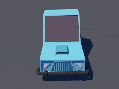 mini car 3D model
