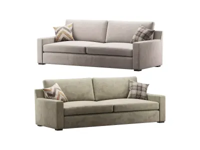 Sutton Large Sofa 3D model
