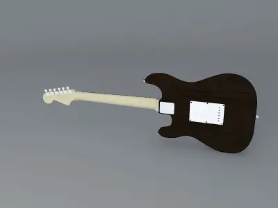 Fender Stratocaster guitar Free 3D model