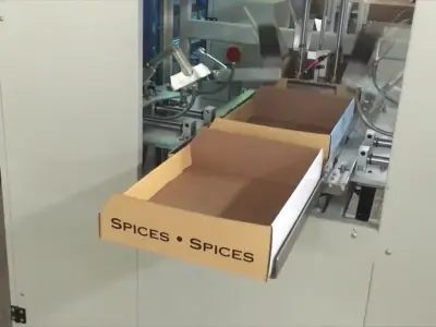 Automatic Box Folding Machine 3D model