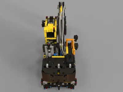 Lego loader 3D model