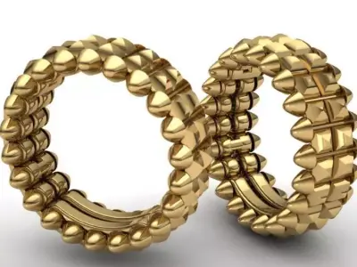 Clash Two Row  3D print model