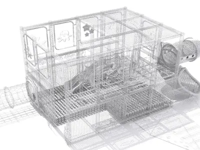 Playground- Indoor Ocean Playland 3D model