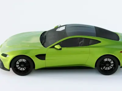 Aston Martin Vantage 2019 3D model