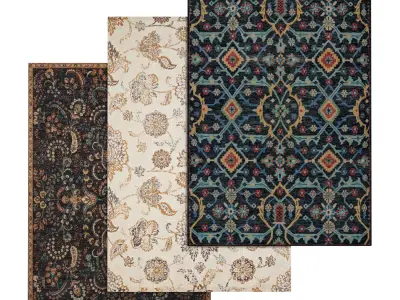Rug Set 681 3D model