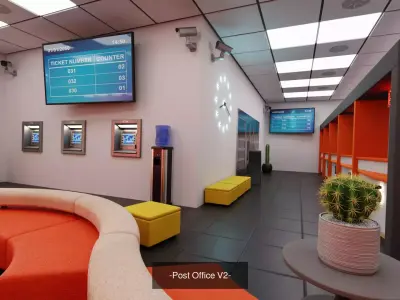 Post Office Collection - 4 Fully Equipped Interiors