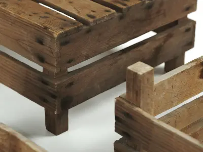 POLYPASTA - Wooden Box 02 3D model