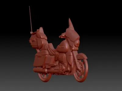 Moto car 3D print model