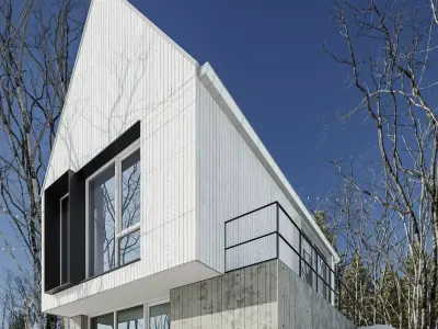 Snow house CGI 3D model