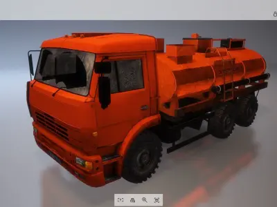 Vehicle - Truck 07 Low-poly 3D model