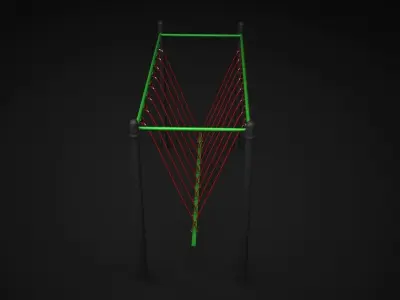 Teenagers Outdoors Toys 3D model