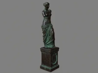 Venus  de  Milo Low-poly 3D model
