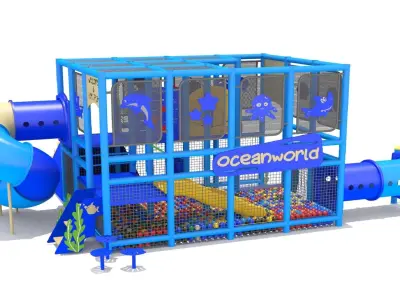 Playground- Indoor Ocean Playland 3D model