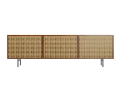 Woven Long Tv Unit 3D model