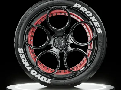 Toyo Proxes R888 285 30 ZR18 97Y V2 3D model