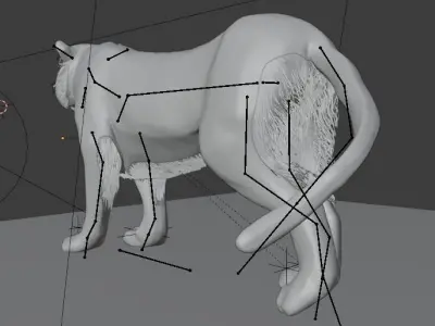 Bengal Tiger 3D model