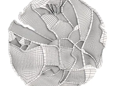 Glance mirror 3D model