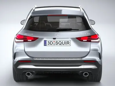 Mercedes-Benz GLA35 AMG 2024 3D model