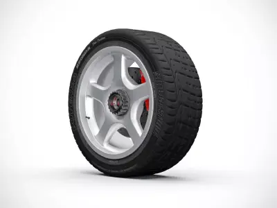 Wheel v7 3D model