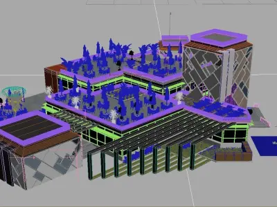 social Club 3D model