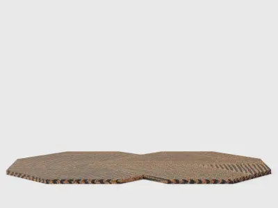 Seldon Doormat By Anthropologie 3D model