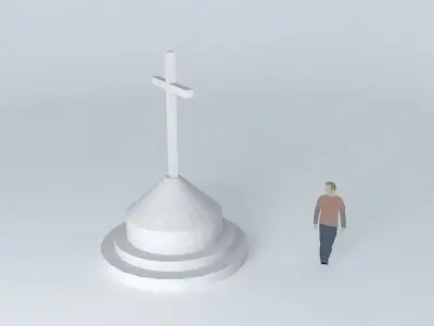 Parque de la Cruz Librilla Free 3D model