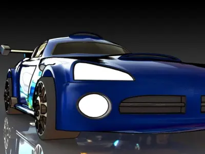 Dodge Viper Free 3D print model