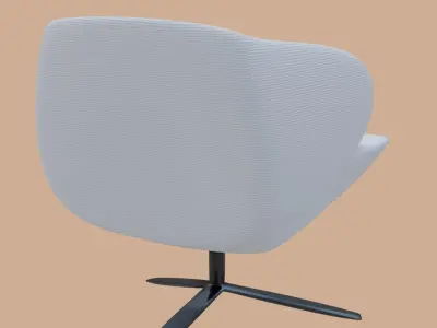 MODERN CHAIR Free low-poly 3D model