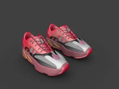 ADIDAS SHOES 3D model