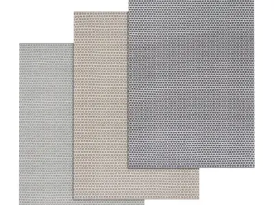 Rug Set  250 3D model