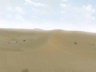 desert Low-poly 3D model