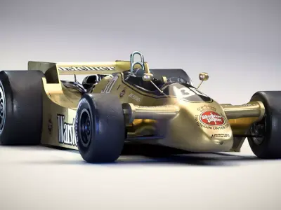 Arrows A2 - 1979 Formula 1 Car - Vintage  Low-poly 3D model