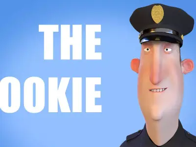 Stylized 3D Character Rig and a Free Police Car 3D model