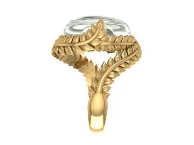 Wheat ring 3D print model