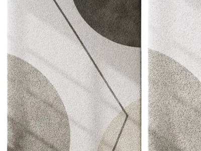 Rug Set 01 3D model