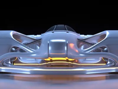 Future Racer 1 3D model