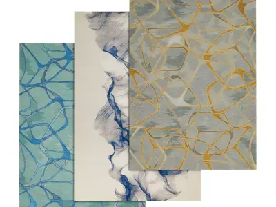 Rug Set 1097 3D model