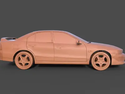 Mitsubishi Galant 3D print model