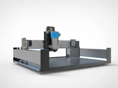 CNC Milling Machine 3D model