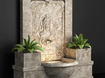 Fountain 23 3D model