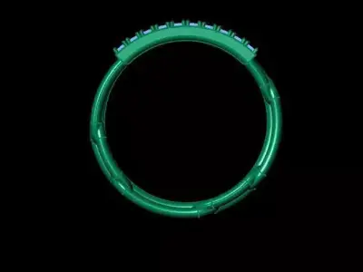 CUBAN RING Free 3D print model