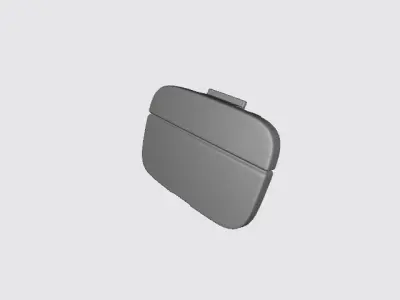 Mini Copper S 2009 Front Bumper Tow Cover 3D print model