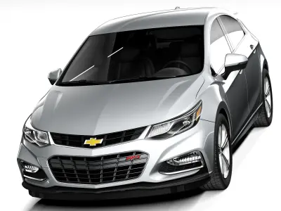 Chevrolet Cruze RS hatchback 2016 3D model